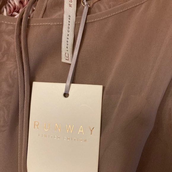 Lauren Conrad Runway brand new w tags. Tea length w tulle bottom - Picture 4 of 8